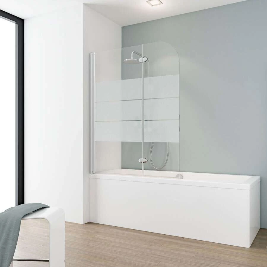 Schulte Sunny Badewannenaufsatz 2-teilig Mit Dekor 1 Schulte Sunny Badewannenaufsatz 2-teilig Mit Dekor