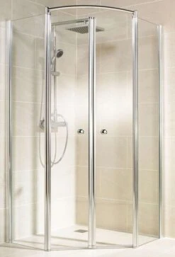 Schulte Garant Fünfeckdusche 4-teilig -Schulte 38 4