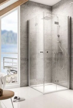 Schulte Garant Eckeinstieg Mit Drehfalttüren