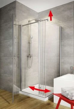 Schulte Garant Drehtür Für Wegschwenkbare Seitenwand