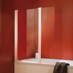Schulte Badewannenfaltwand 2-teilig 1300 Mm