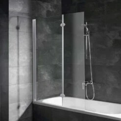 Schulte Badewannenfaltwand Elegance 1300 Mm 2-teilig