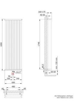 Schulte Heizkörper Kiel Powerpack -Schulte 450 3