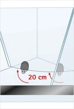 Schulte Kristall Trend Eckeinstieg II 4-teilig -Schulte 51 9