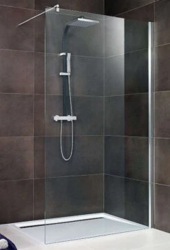 Schulte M8 Express Walk In Duschwand Freistehend 8 Mm