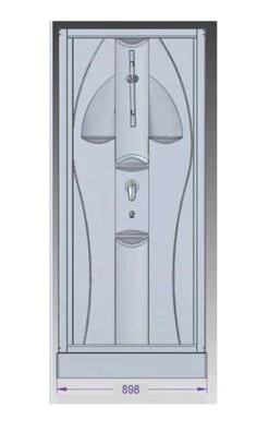 Schulte Komplettduschkabine Fertigdusche Juist 90 Cm, 210 Cm Hoch -Schulte 564 2