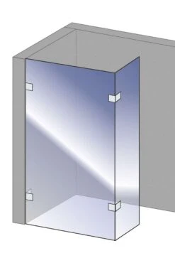 Schulte Davita Duschwand Walk In Mit Festem Nebenteil 8 Mm -Schulte 621 2