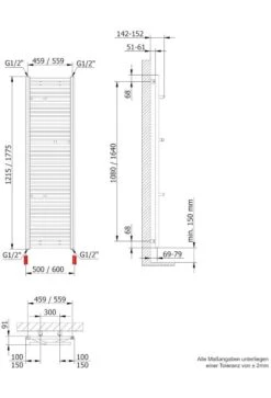 Schulte Badheizkörper Miami 11 Schulte Badheizkörper Miami -Schulte 6835 5