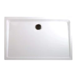 Schulte Duschwanne Acryl EF Flat Rechteck Asymmetrisch XL