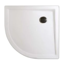 Schulte Duschwanne Mineralguss EF Flat Rund 550 Mm