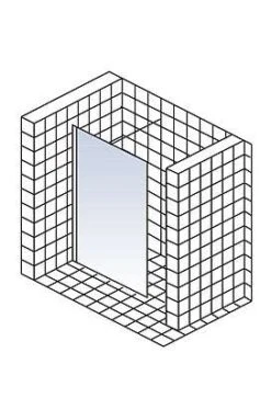 Schulte MasterClass Duschwand Walk In M6 Express Plus -Schulte 720 6