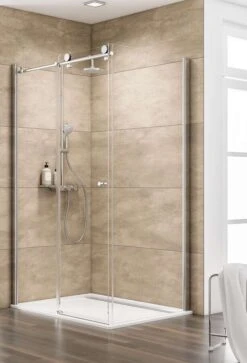 Schulte MasterClass Gleittür / Schiebetür Inklusive Seitenwand Express Plus