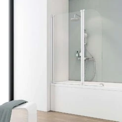 Schulte Alexa Style Badewannenaufsatz 2-teilig D1653