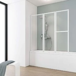 Schulte Komfort III Badewannenaufsatz 3-teilig