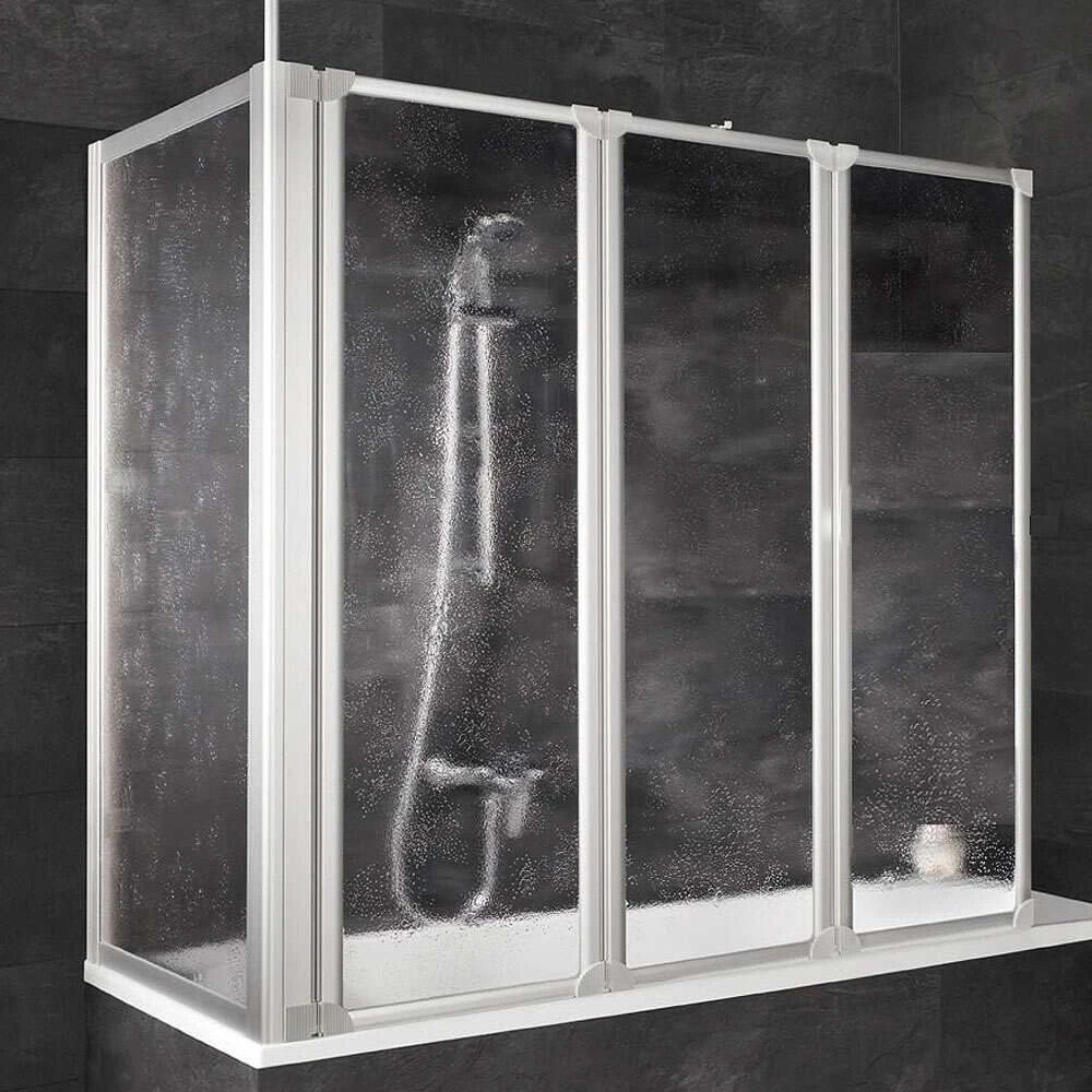 Schulte Komfort I Badewannenaufsatz Mit Seitenwand 3-teilig 2 Schulte Komfort I Badewannenaufsatz Mit Seitenwand 3-teilig – Bild 2