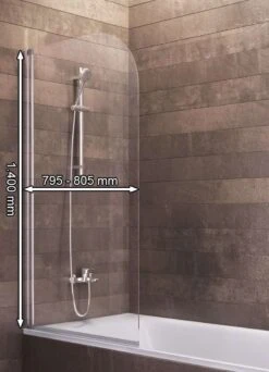 Schulte Badewannenfaltwand Berlin 140x80 Cm Alu Natur 9 Schulte Badewannenfaltwand Berlin 140x80 Cm Alu Natur -Schulte 9105 3