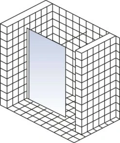 Schulte Duschwand Wien Walk In 100x190 Cm Dezent -Schulte 9121 4