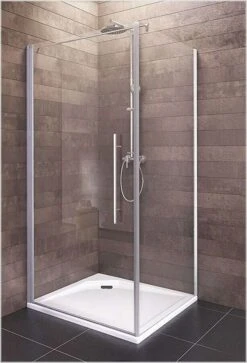 Schulte Duschkabine Drehtür Mit Seitenwand Bremen 75x75 Cm Express