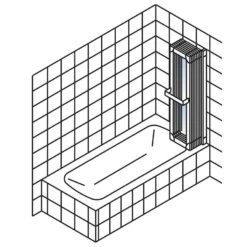 Schulte Komfort VII Badewannenaufsatz 7-teilig -Schulte 91 2