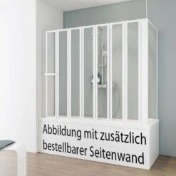 Schulte Komfort VII Badewannenaufsatz 7-teilig -Schulte 91 4