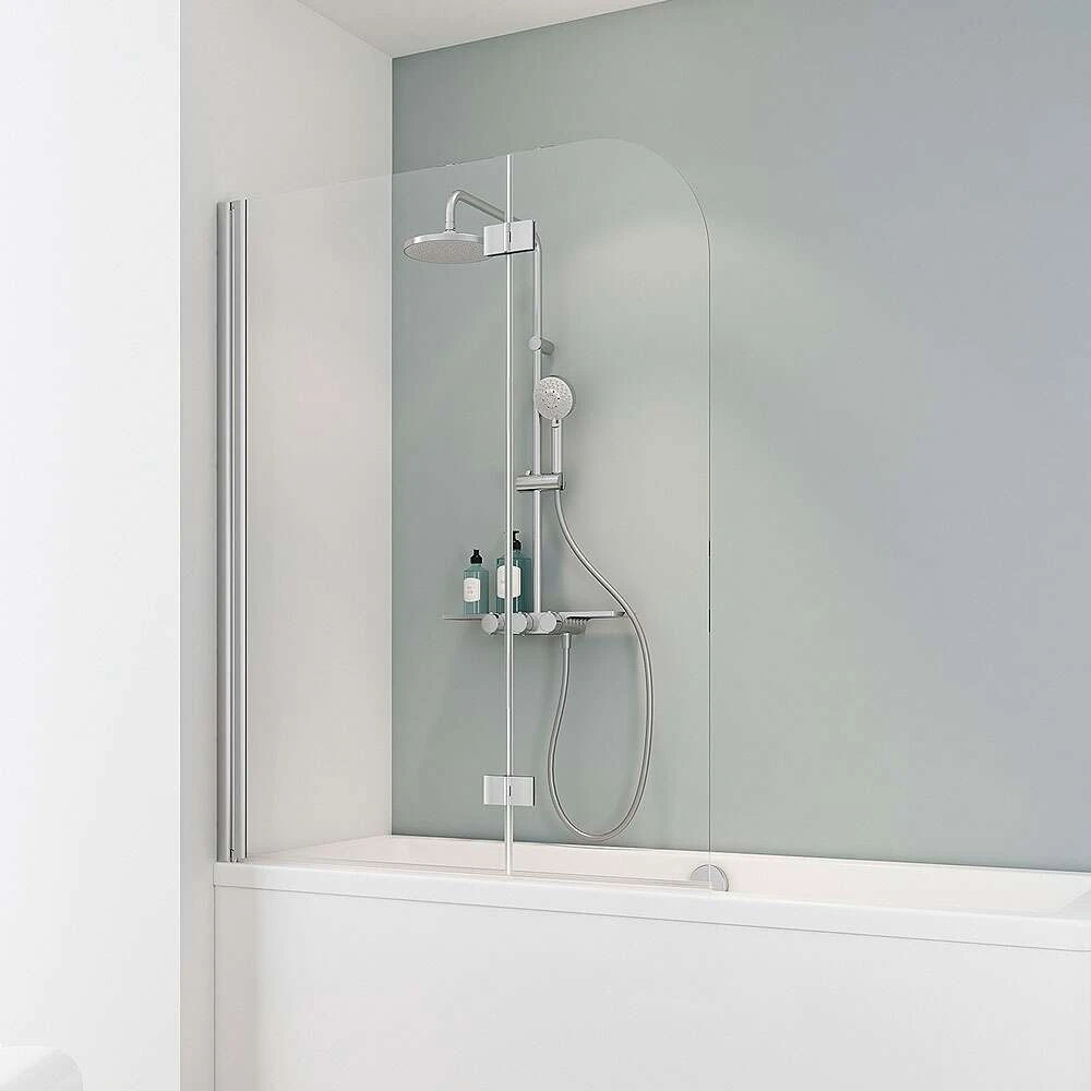 Duschmeister 304 Badewannenaufsatz 2-teilig 1 Duschmeister 304 Badewannenaufsatz 2-teilig