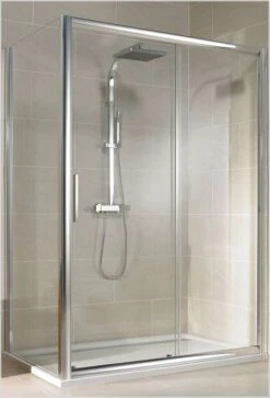 Schulte Kristall Trend Gleittür 2-teilig Für Seitenwand 8 Mm Softclose -Schulte 9545 3