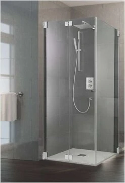 Schulte Davita Drehfalttür Mit Seitenwand 8 Mm